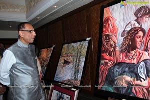 50th Solo Art Exhibition of Hari Srinivas at Taj Krishna