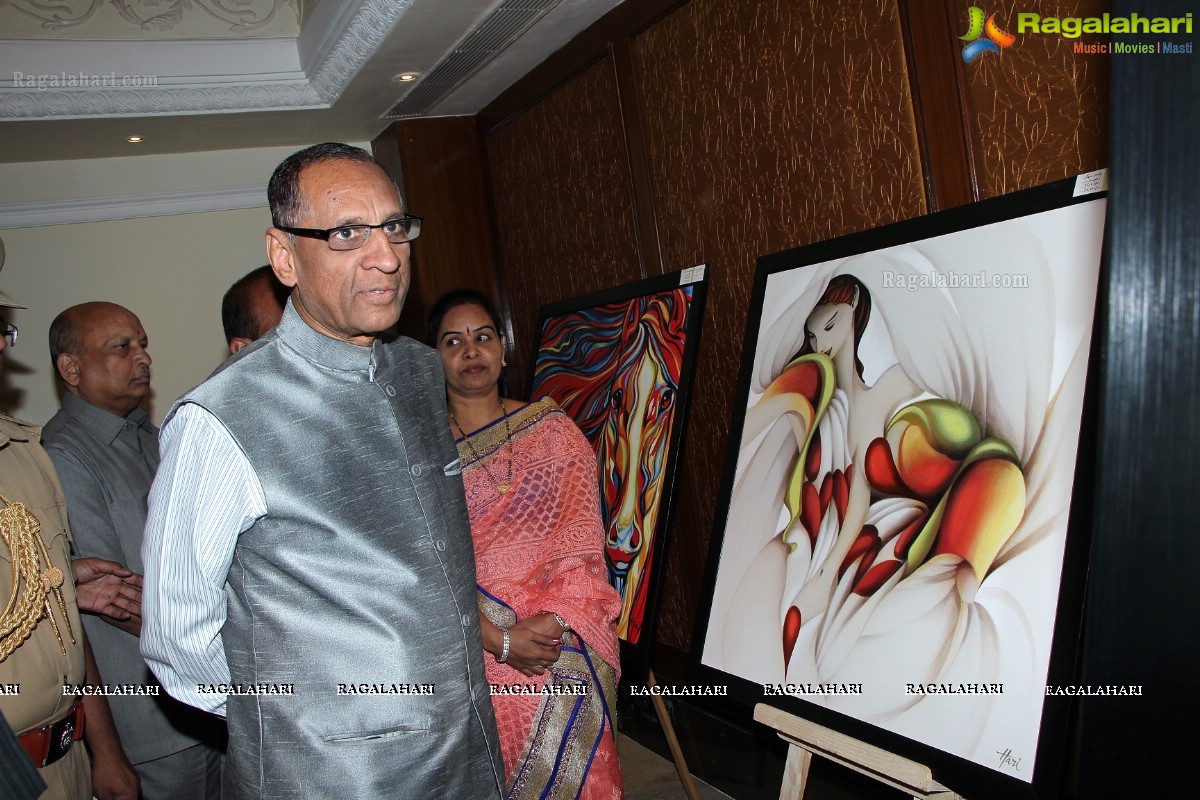 50th Solo Art Exhibition of Hari Srinivas at Taj Krishna, Hyderabad