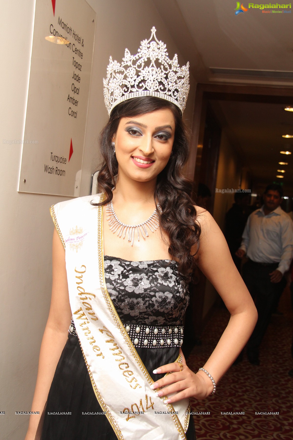 Indian Princess Winner 2014 Chandni Sharma Press Meet