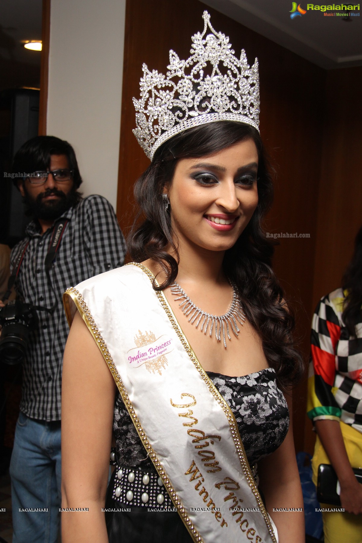 Indian Princess Winner 2014 Chandni Sharma Press Meet