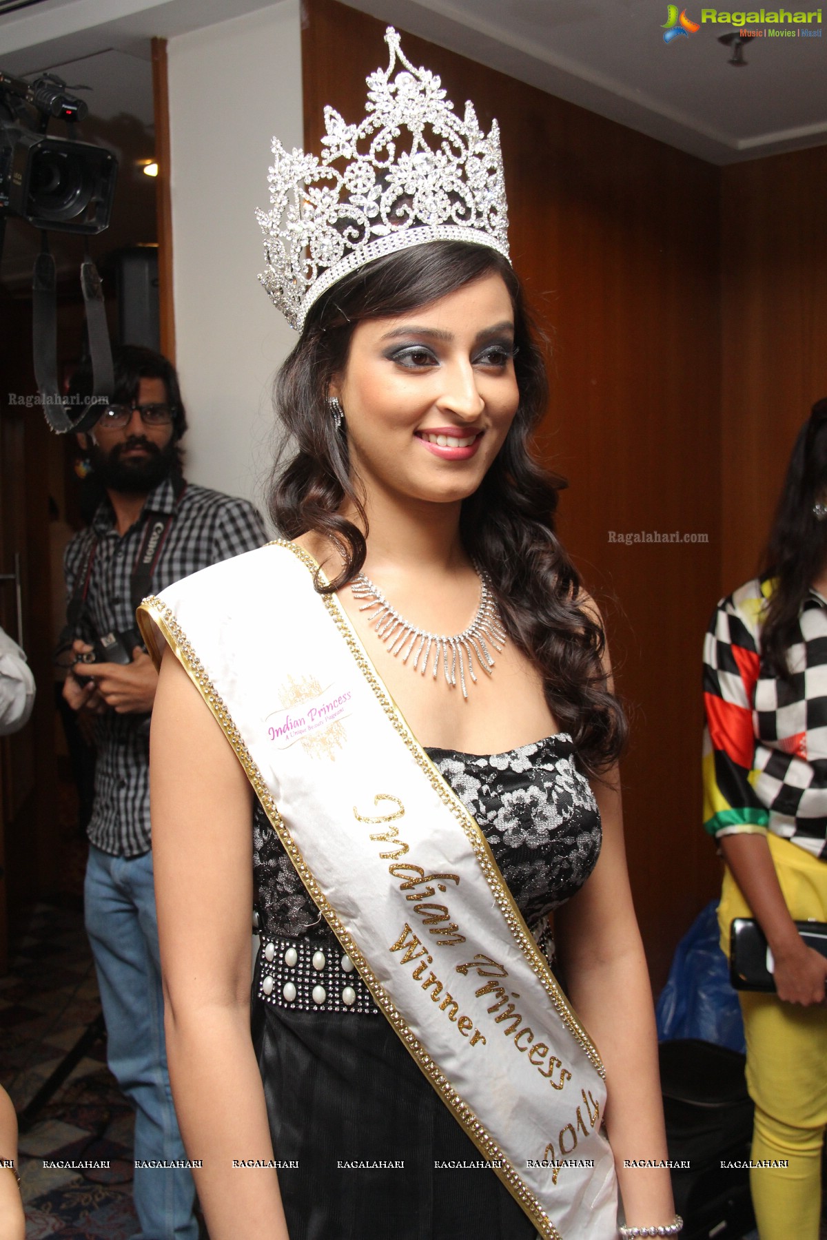 Indian Princess Winner 2014 Chandni Sharma Press Meet