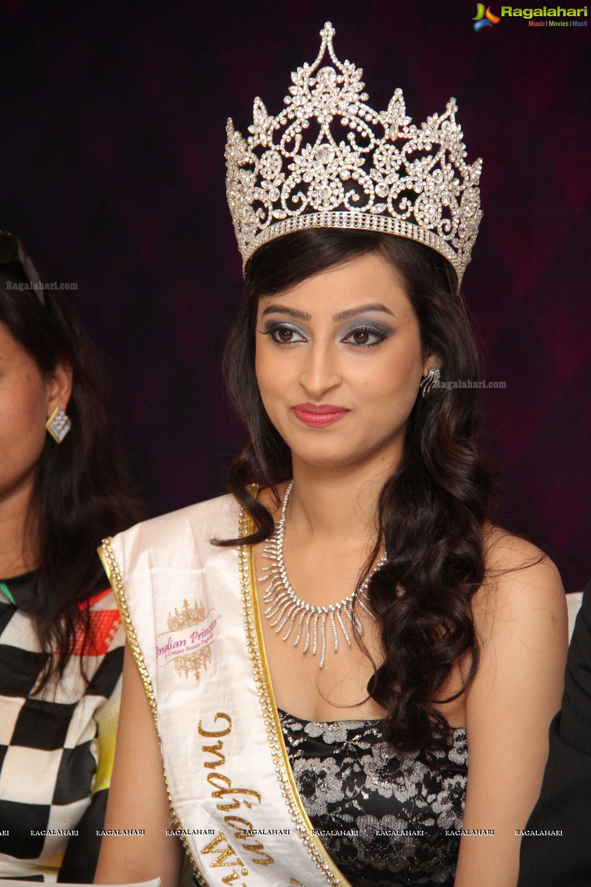 Indian Princess Winner 2014 Chandni Sharma Press Meet