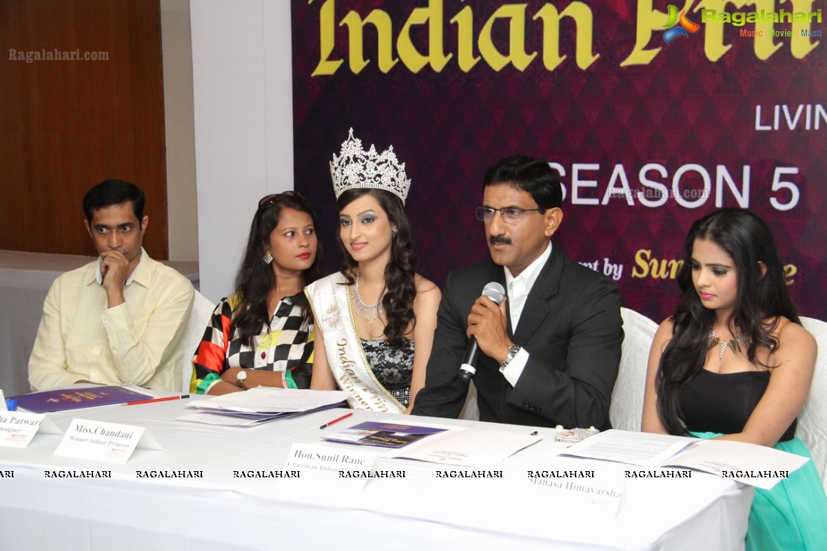 Indian Princess Winner 2014 Chandni Sharma Press Meet