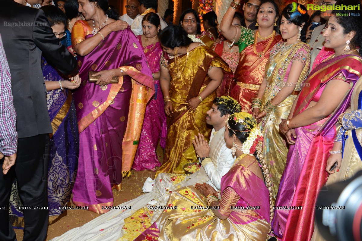 Jairam-Shivani Wedding at HICC, Hyderabad