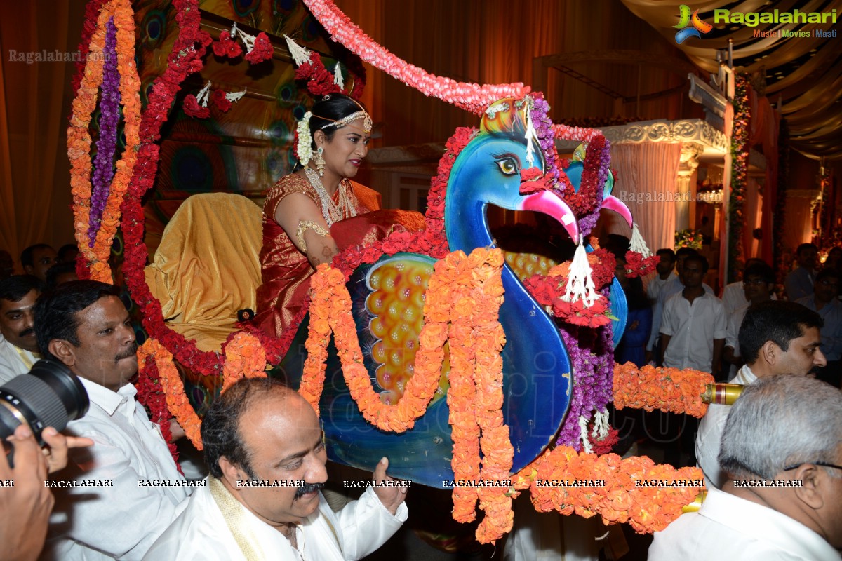 Jairam-Shivani Wedding at HICC, Hyderabad