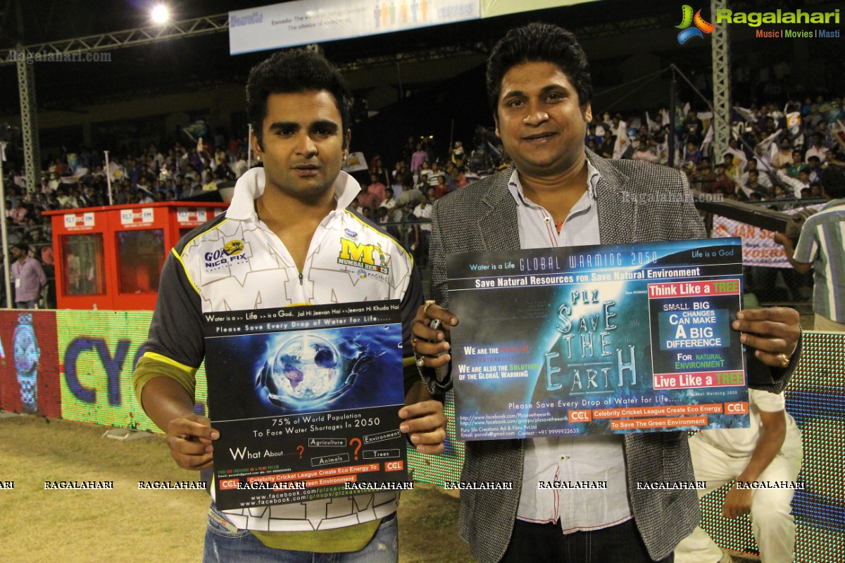 CCL4 Karnataka Bulldozers vs Mumbai Heros Semifinal Exclusive Photos