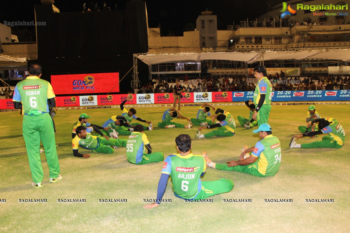 CCL4 Karnataka Bulldozers vs Mumbai Heros Semifinal Exclusive Photos