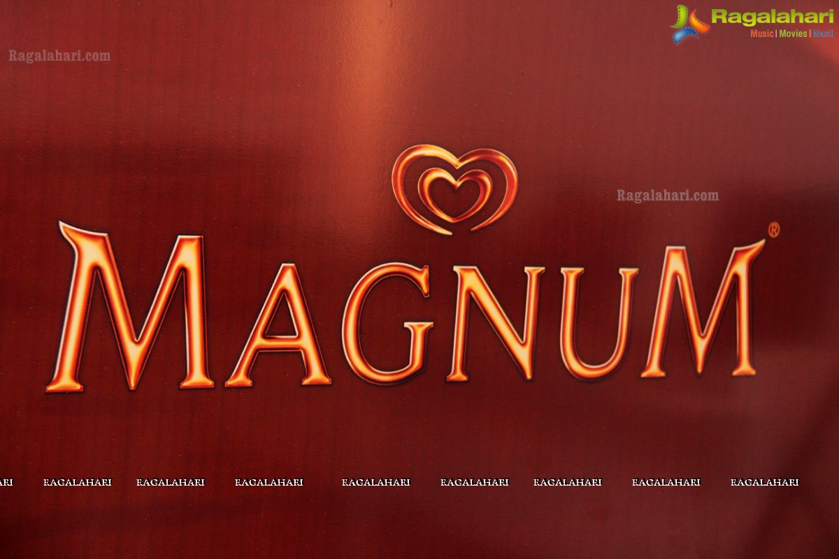 Trisha launches Premium Ice-Cream Brand 'Magnum' in Hyderabad