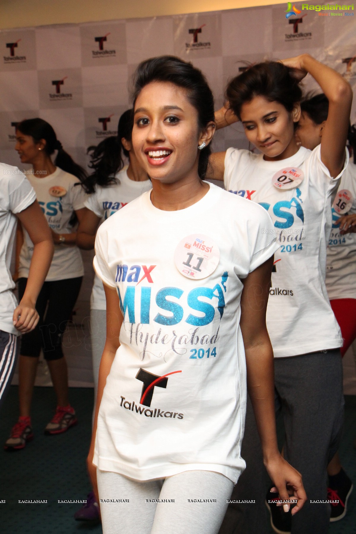Max Miss Hyderabad 2014 Finalists at Talwalkars, Hyderabad
