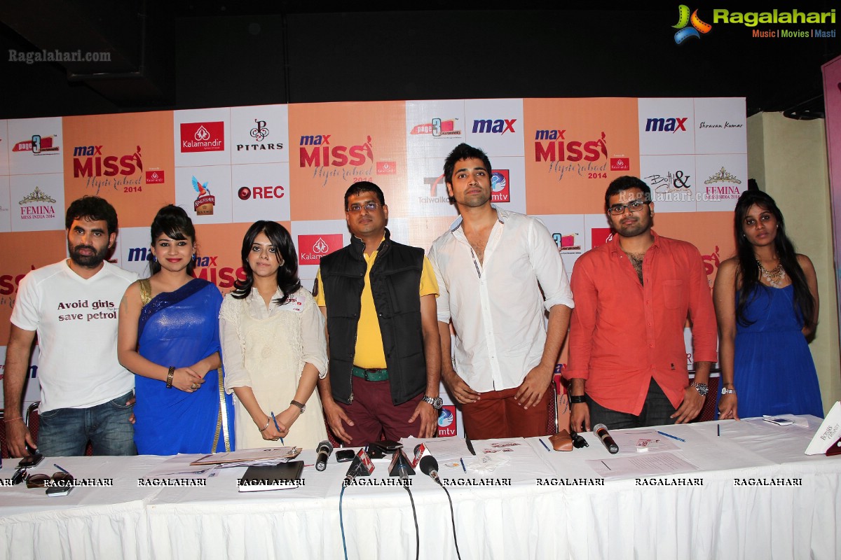 Max Miss Hyderabad 2014 Preliminary Auditions