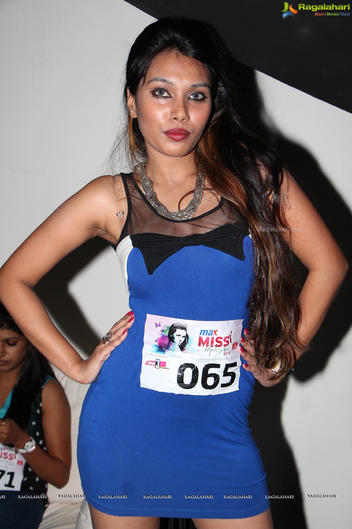 Max Miss Hyderabad 2014 Preliminary Auditions