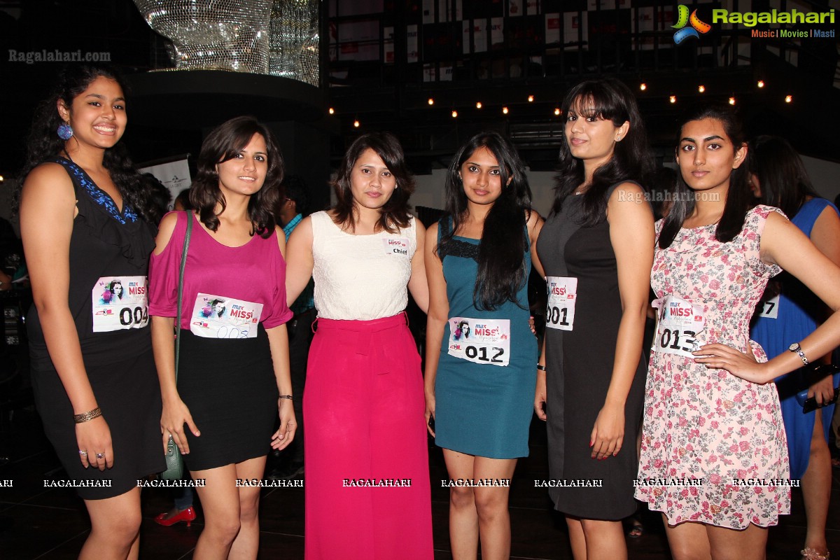 Max Miss Hyderabad 2014 Preliminary Auditions