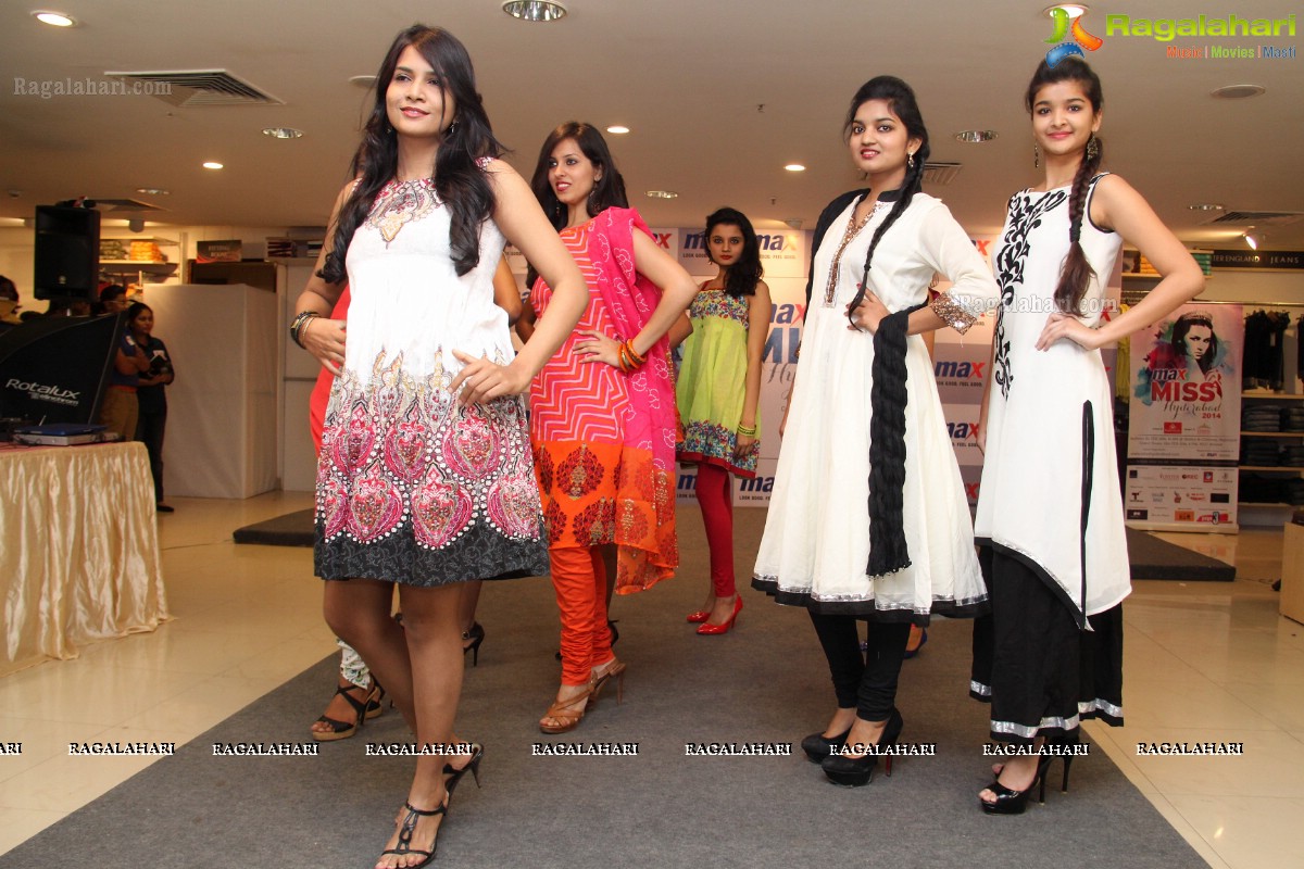 Max Miss Hyderabad 2014 Unveils the Shortlisted Girls