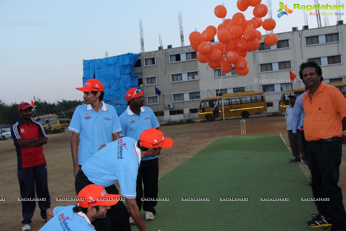 Maxtalent Global Sports Cricket Academy Launch, Hyderabad