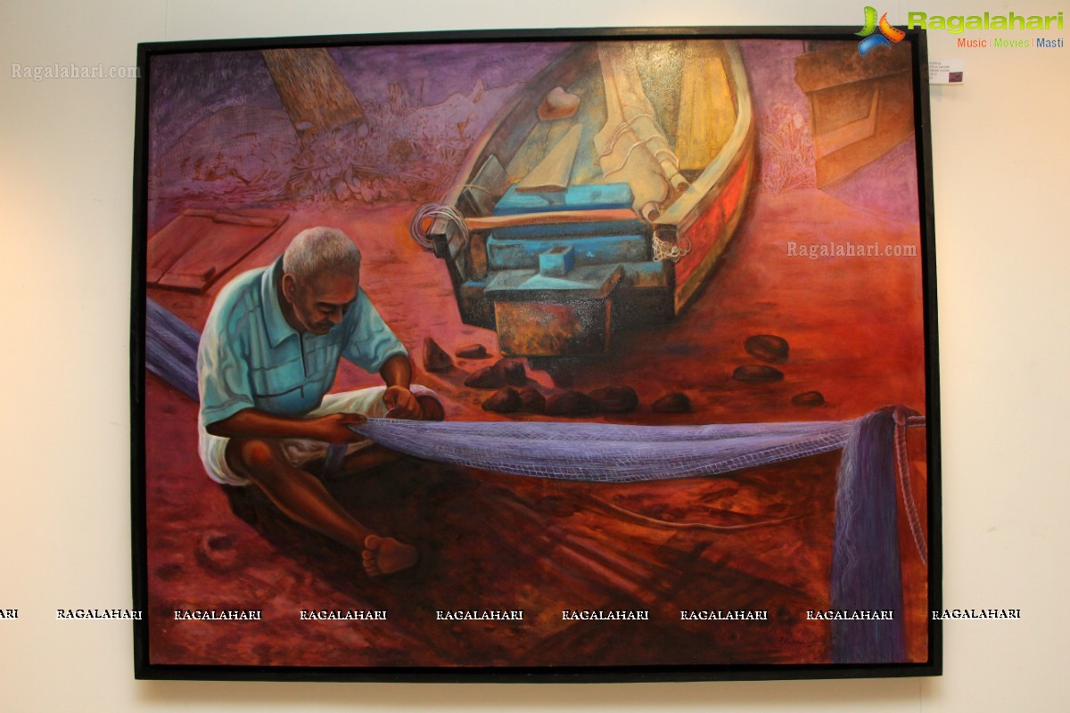 'Memories & Reflections'- A Paintng Exhibition by Artist P.Rajasekhar