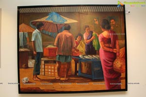 'Reflections & Memories'- A Paintng Exhbtion by Artist P.Rajasekhar