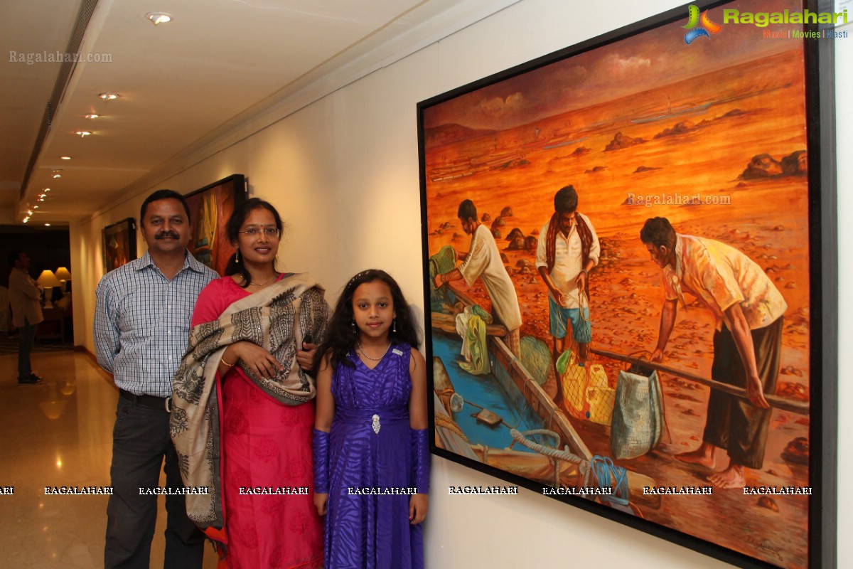 'Memories & Reflections'- A Paintng Exhibition by Artist P.Rajasekhar