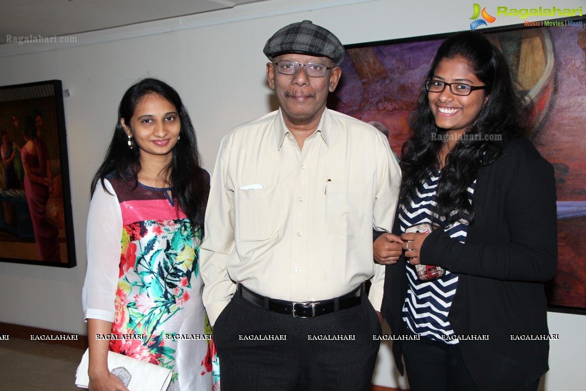 'Memories & Reflections'- A Paintng Exhibition by Artist P.Rajasekhar