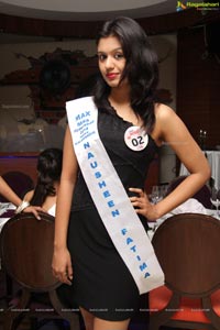 Miss Hyderabad Finalists at News Cafe