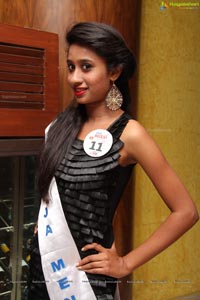 Miss Hyderabad Finalists at News Cafe