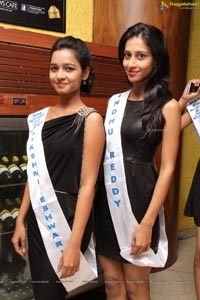 Miss Hyderabad Finalists at News Cafe