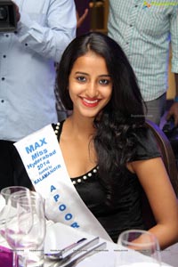 Miss Hyderabad Finalists at News Cafe