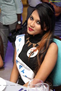 Miss Hyderabad Finalists at News Cafe