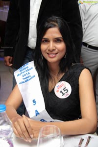 Miss Hyderabad Finalists at News Cafe