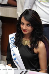 Miss Hyderabad Finalists at News Cafe