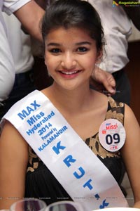 Miss Hyderabad Finalists at News Cafe