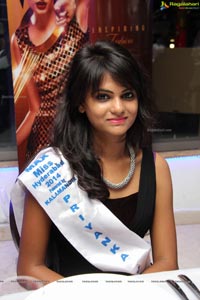 Miss Hyderabad Finalists at News Cafe