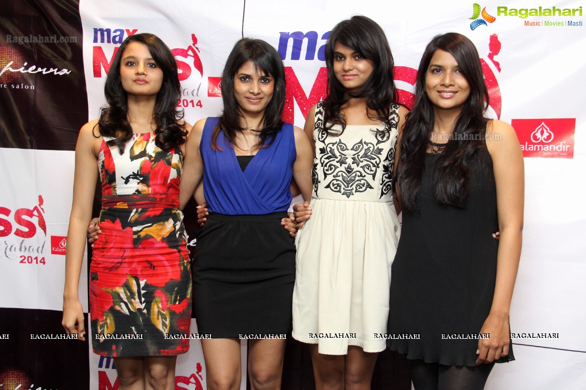 Make Up and Styling of Max Miss Hyderabad 2014 Finalists at Ashton Pierra