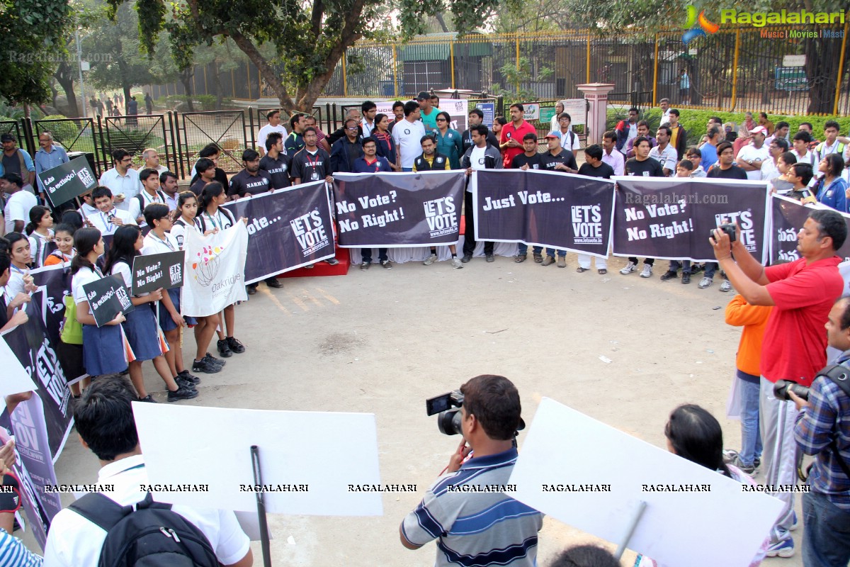 Vote for my Future - An Awareness Walk by Oakridge International School