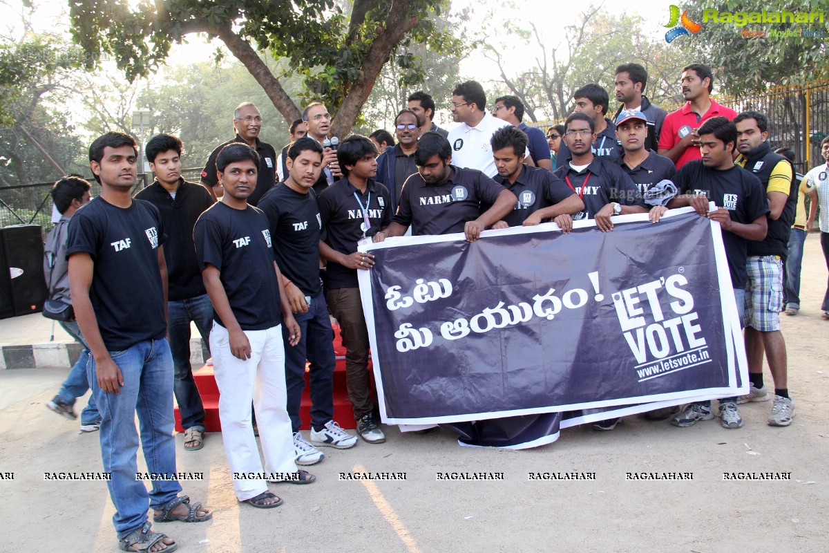 Vote for my Future - An Awareness Walk by Oakridge International School