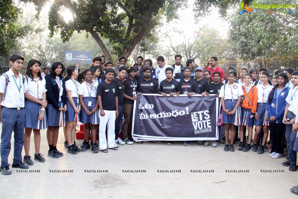 Vote for my Future - An Awareness Walk by Oakridge International School