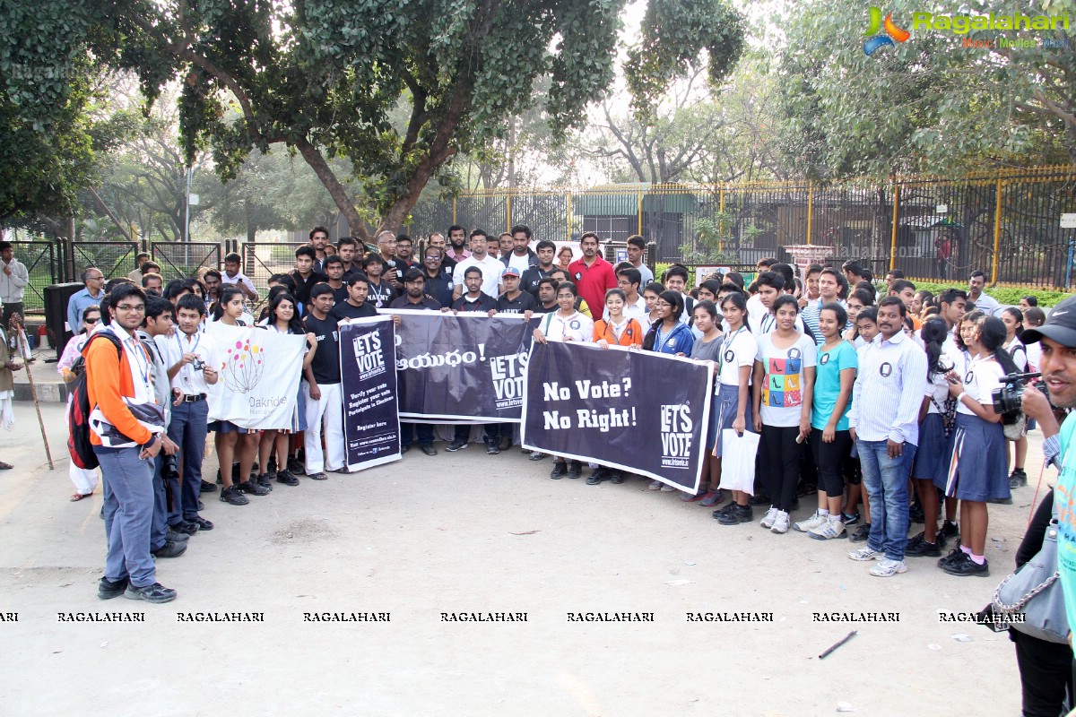 Vote for my Future - An Awareness Walk by Oakridge International School