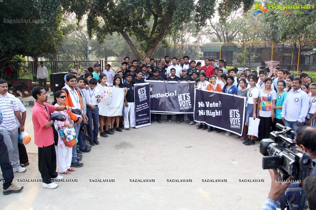 Vote for my Future - An Awareness Walk by Oakridge International School