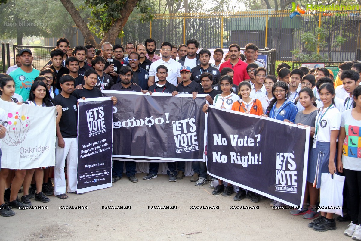 Vote for my Future - An Awareness Walk by Oakridge International School