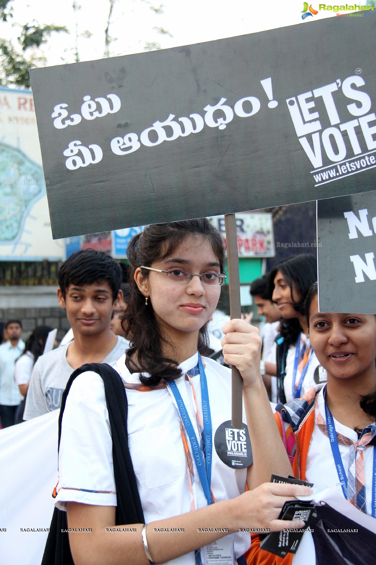 Vote for my Future - An Awareness Walk by Oakridge International School