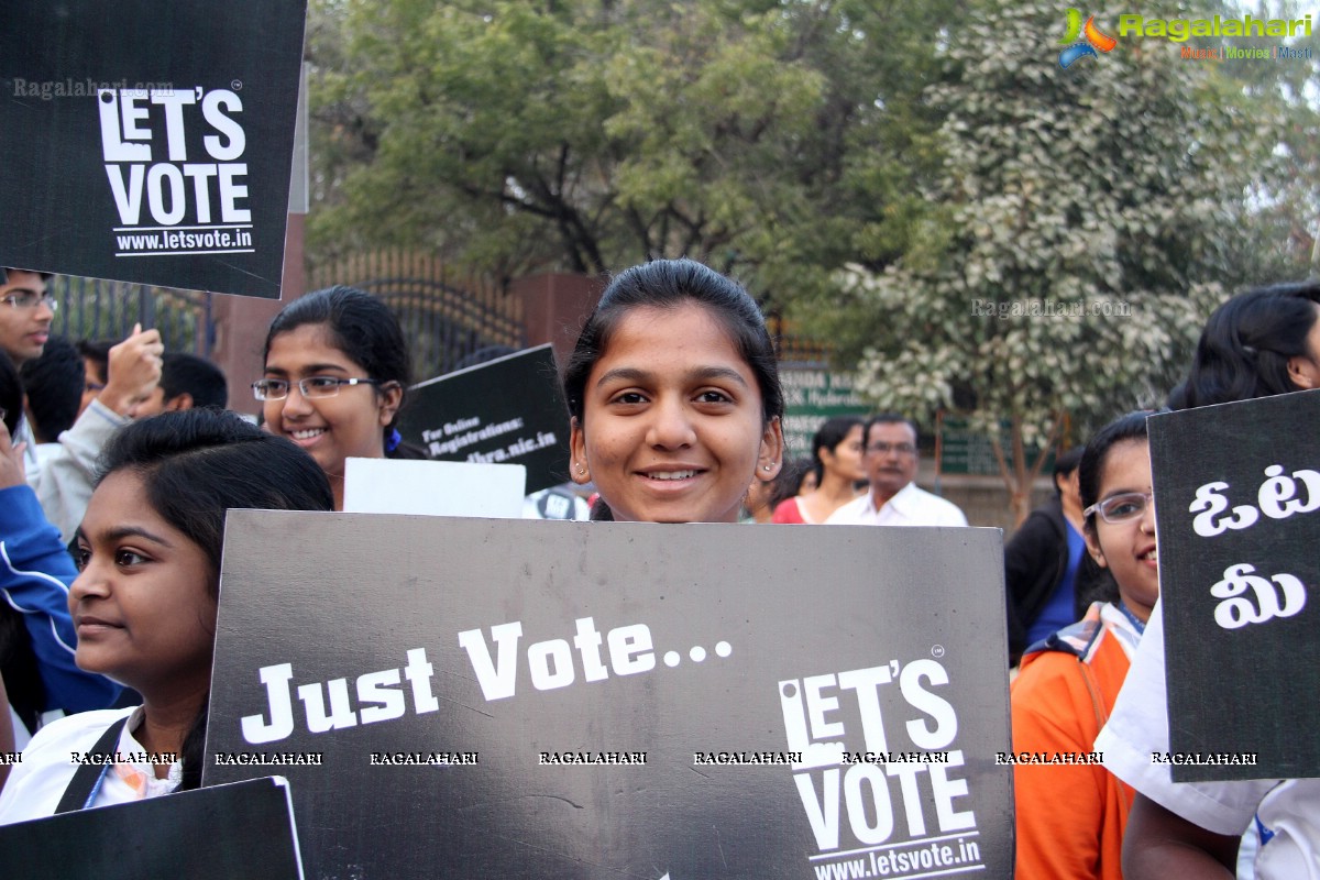 Vote for my Future - An Awareness Walk by Oakridge International School