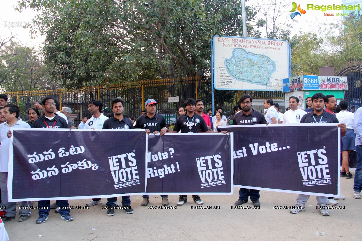 Vote for my Future - An Awareness Walk by Oakridge International School