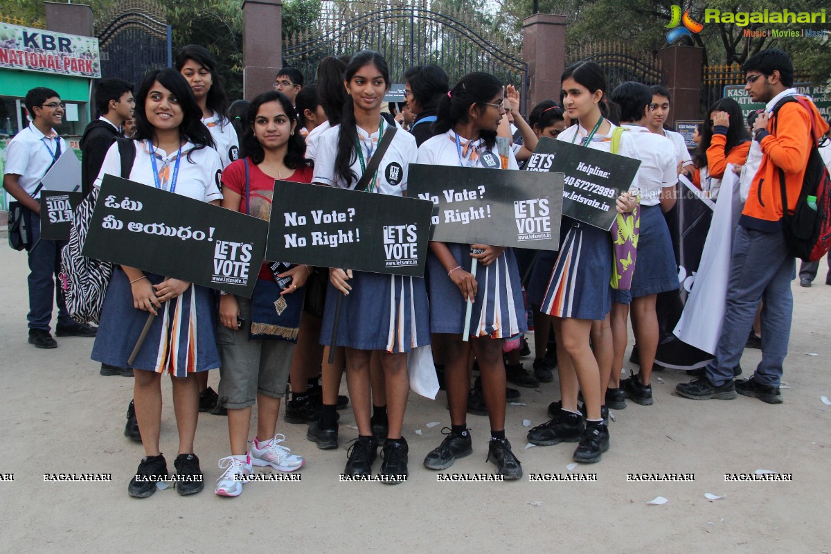 Vote for my Future - An Awareness Walk by Oakridge International School