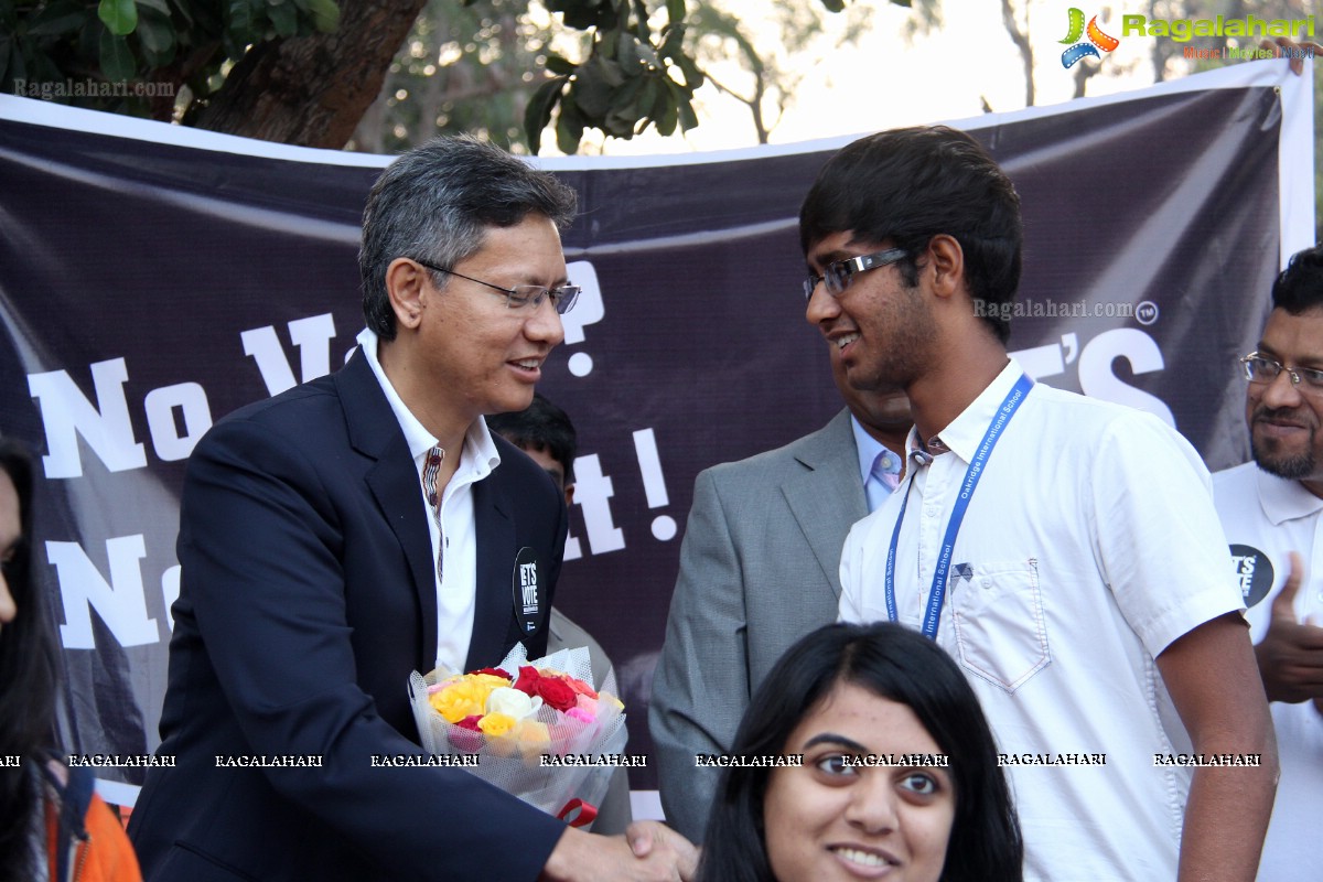 Vote for my Future - An Awareness Walk by Oakridge International School