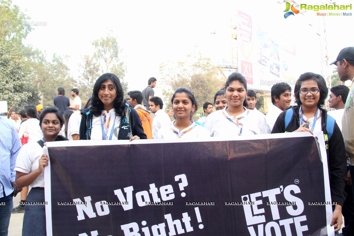 Vote for my Future - An Awareness Walk by Oakridge International School