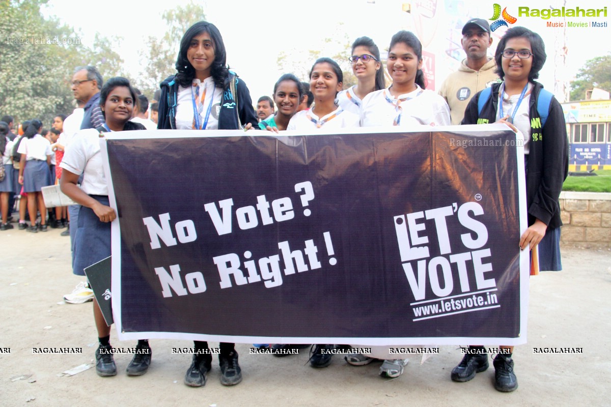 Vote for my Future - An Awareness Walk by Oakridge International School