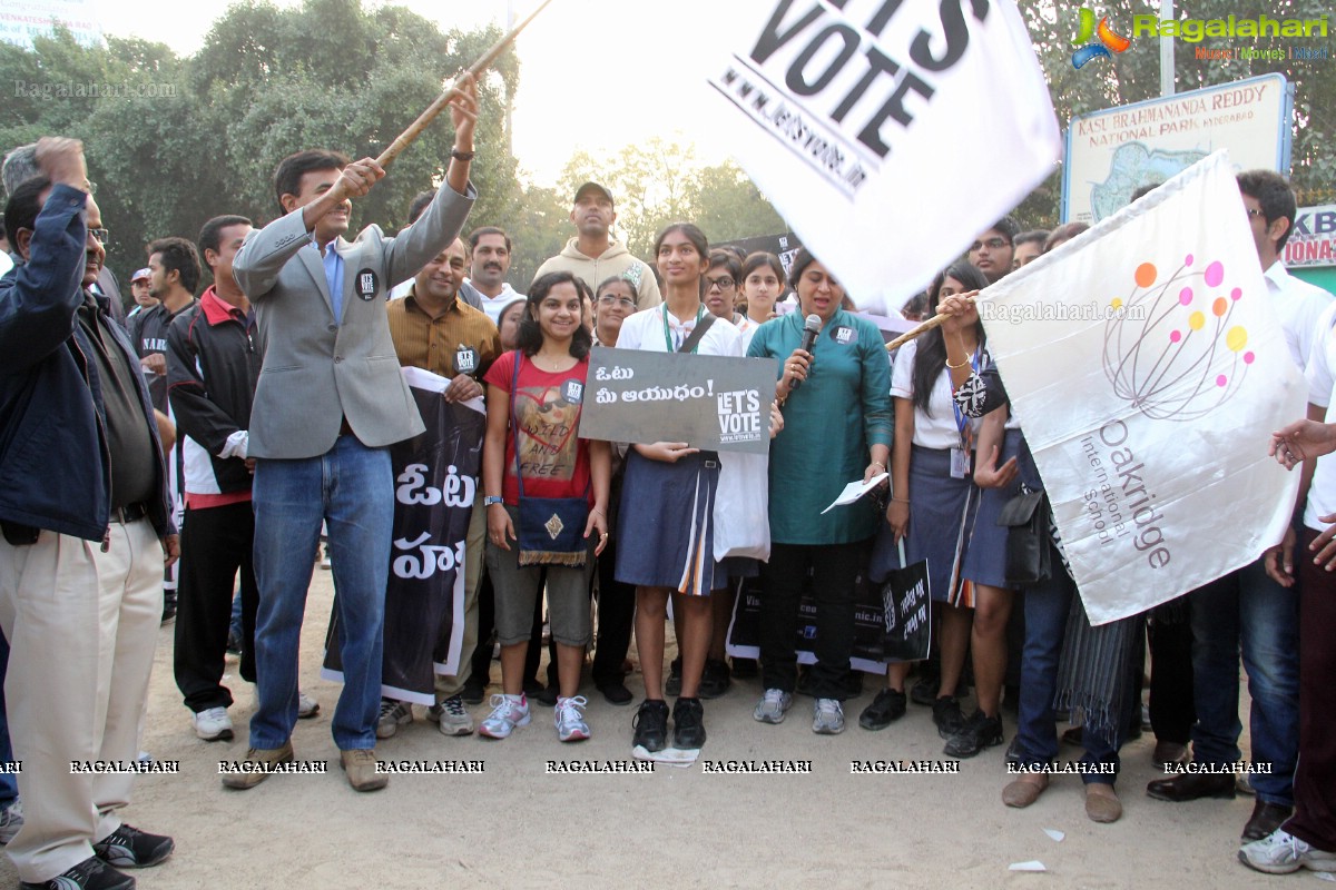 Vote for my Future - An Awareness Walk by Oakridge International School