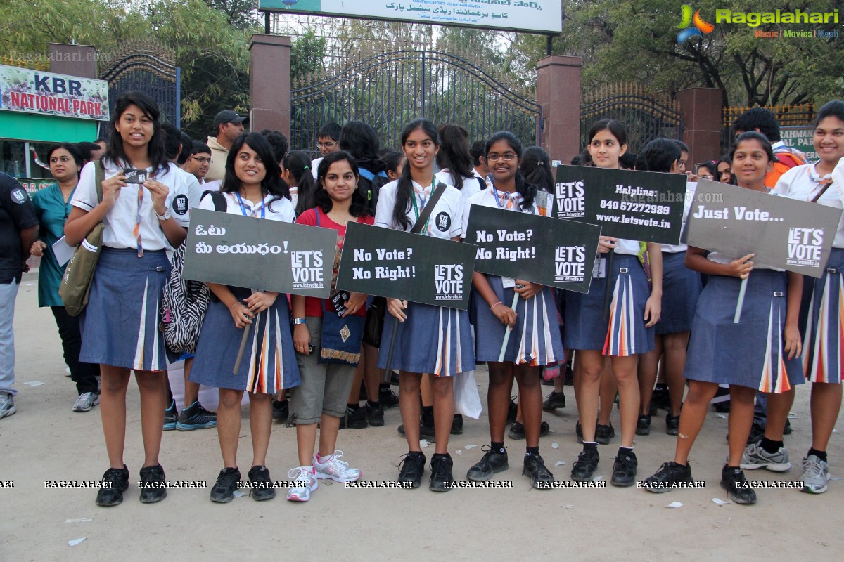 Vote for my Future - An Awareness Walk by Oakridge International School