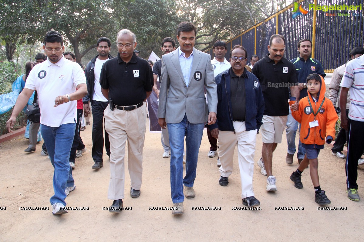 Vote for my Future - An Awareness Walk by Oakridge International School