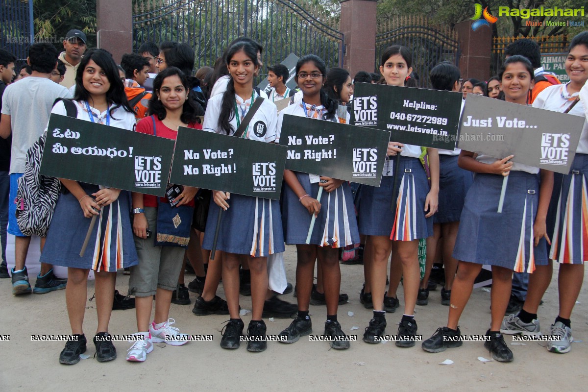 Vote for my Future - An Awareness Walk by Oakridge International School