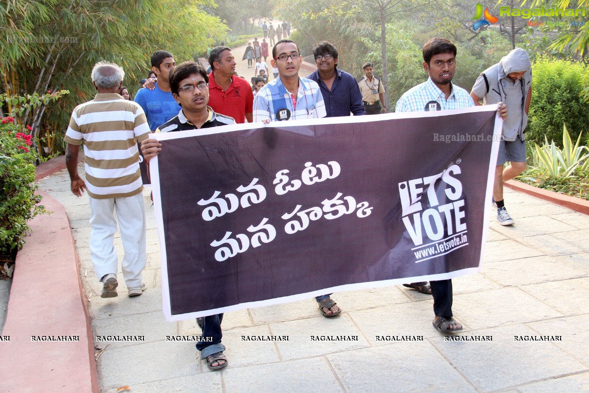 Vote for my Future - An Awareness Walk by Oakridge International School